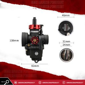 Karburator PE 24 Black Nibbi Racing