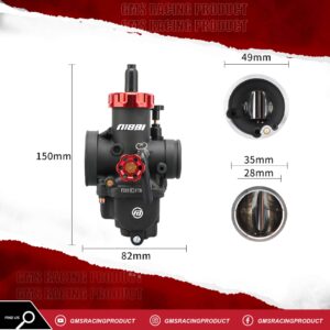 Karburator PE 28 Black Nibbi Racing